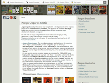 Tablet Screenshot of juegosabiertos.com